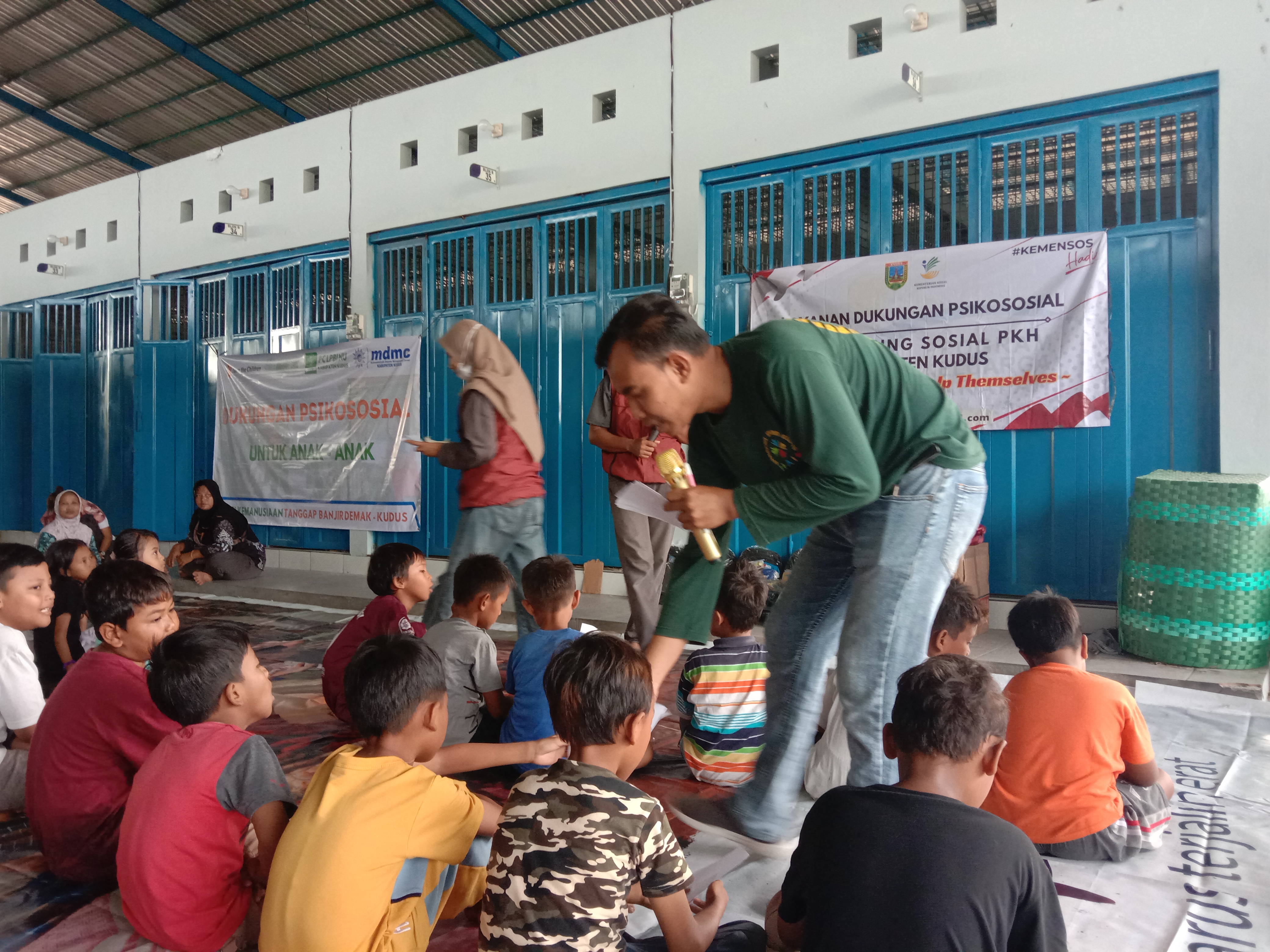 Layanan Dukungan Psikososial oleh Pendamping Sosial PHK Kab. Kudus 